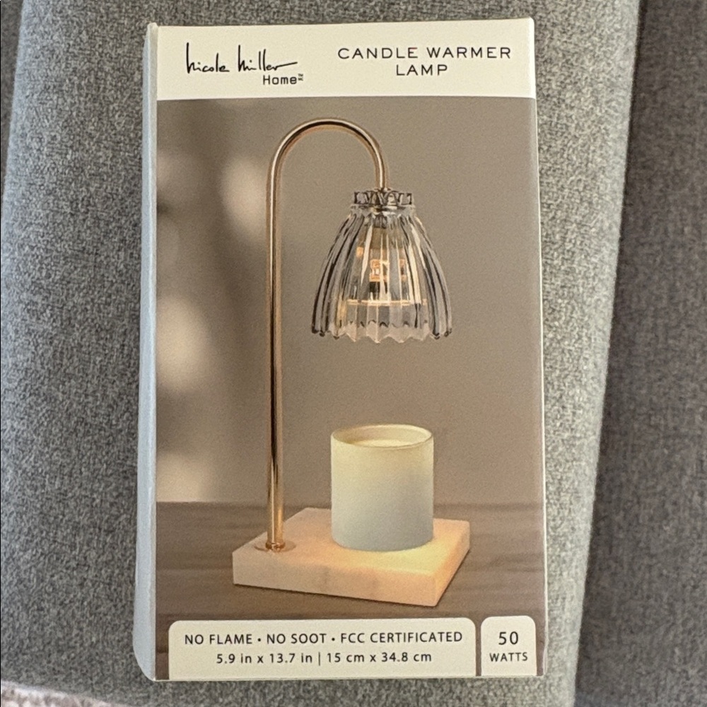 Lamp heater light Jasmine Saffron Candle